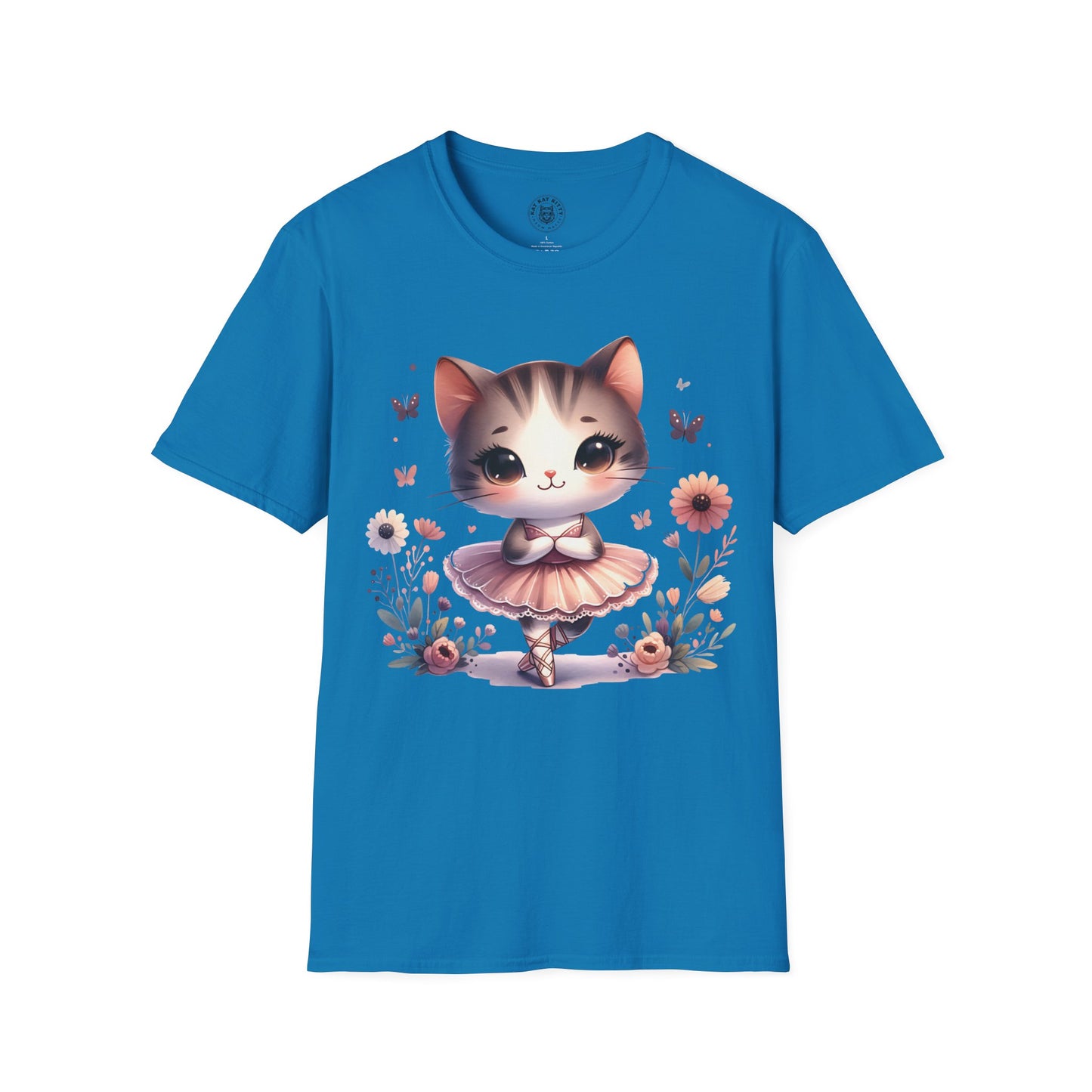 Cute Ballet Cat - Unisex Cat Graphic Tees | Graphic T Shirts