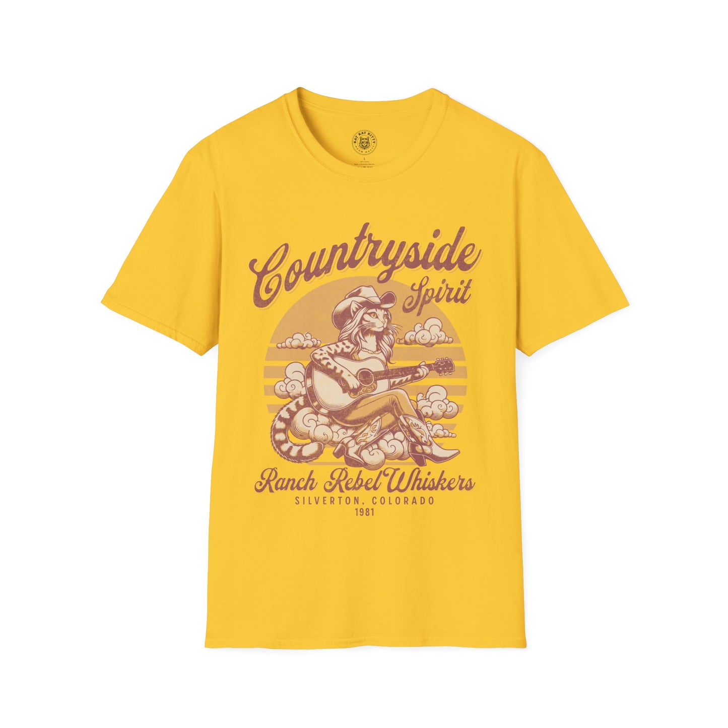 Countryside Spirit - Unisex Cat T-Shirt