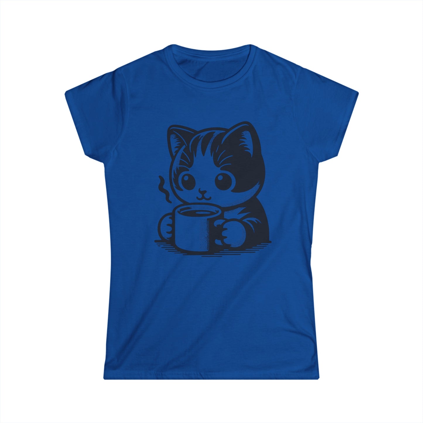 Coffee Cat - Women's Cat Graphic Tees | Graphic T Shirts