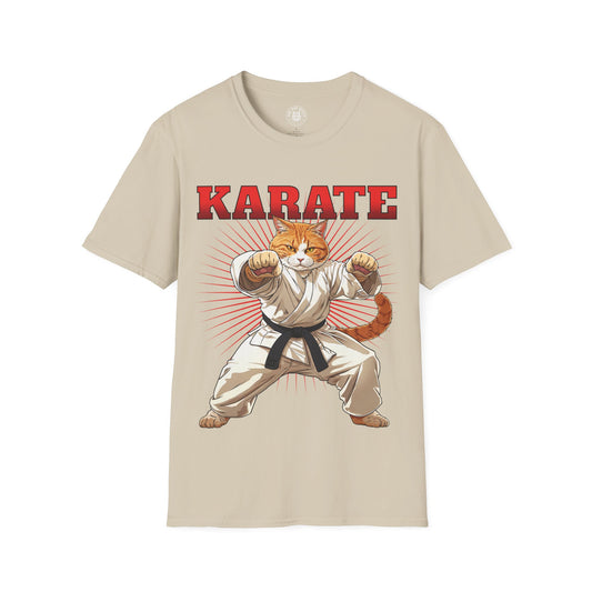 Karate - Unisex Cat Graphic Tees | Graphic T Shirts