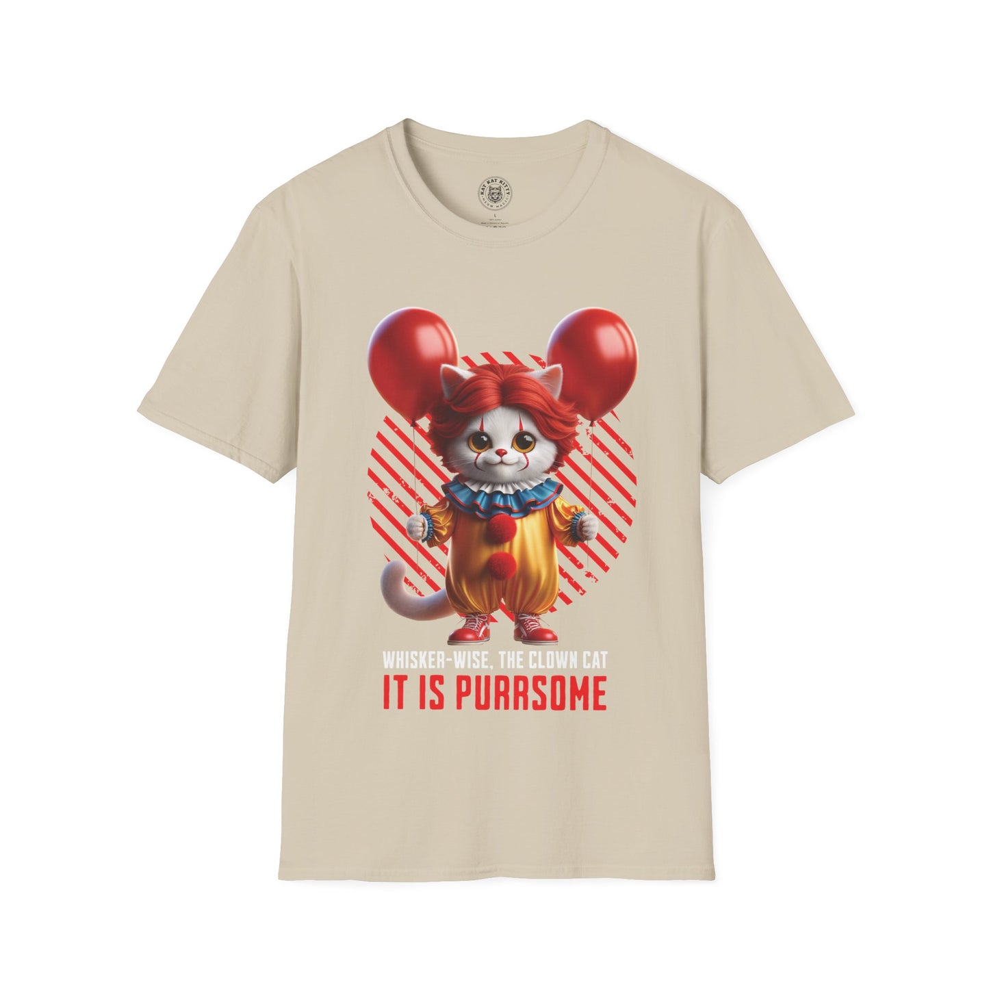 It Pennywise Cat - Unisex Cat Graphic Tees | Graphic T Shirts