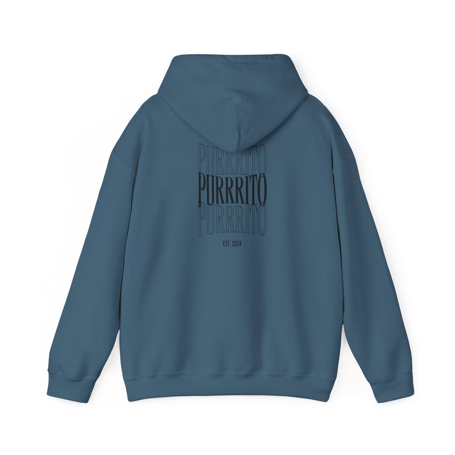 Purrrito - Unisex Heavy Blend™ Hooded Cat Sweatshirt