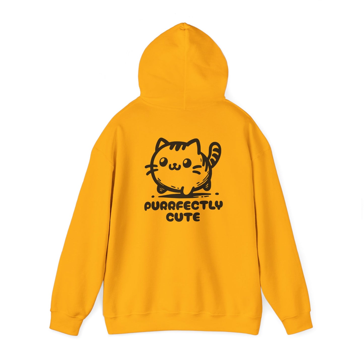 Purrrfectly Cute - Unisex Heavy Blend™ Hooded Cat Sweatshirt