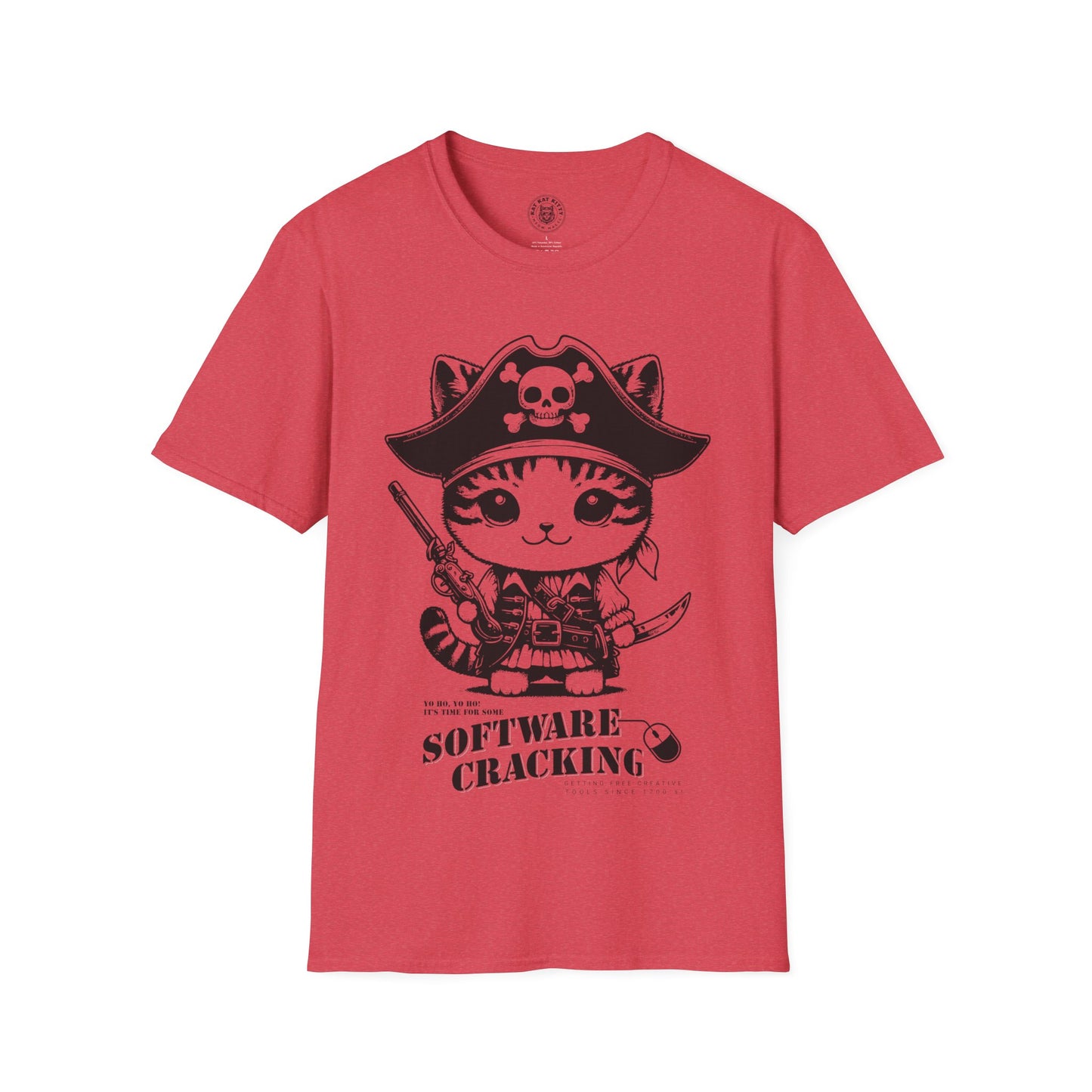 Software Cracker Cat - Unisex T-Shirt