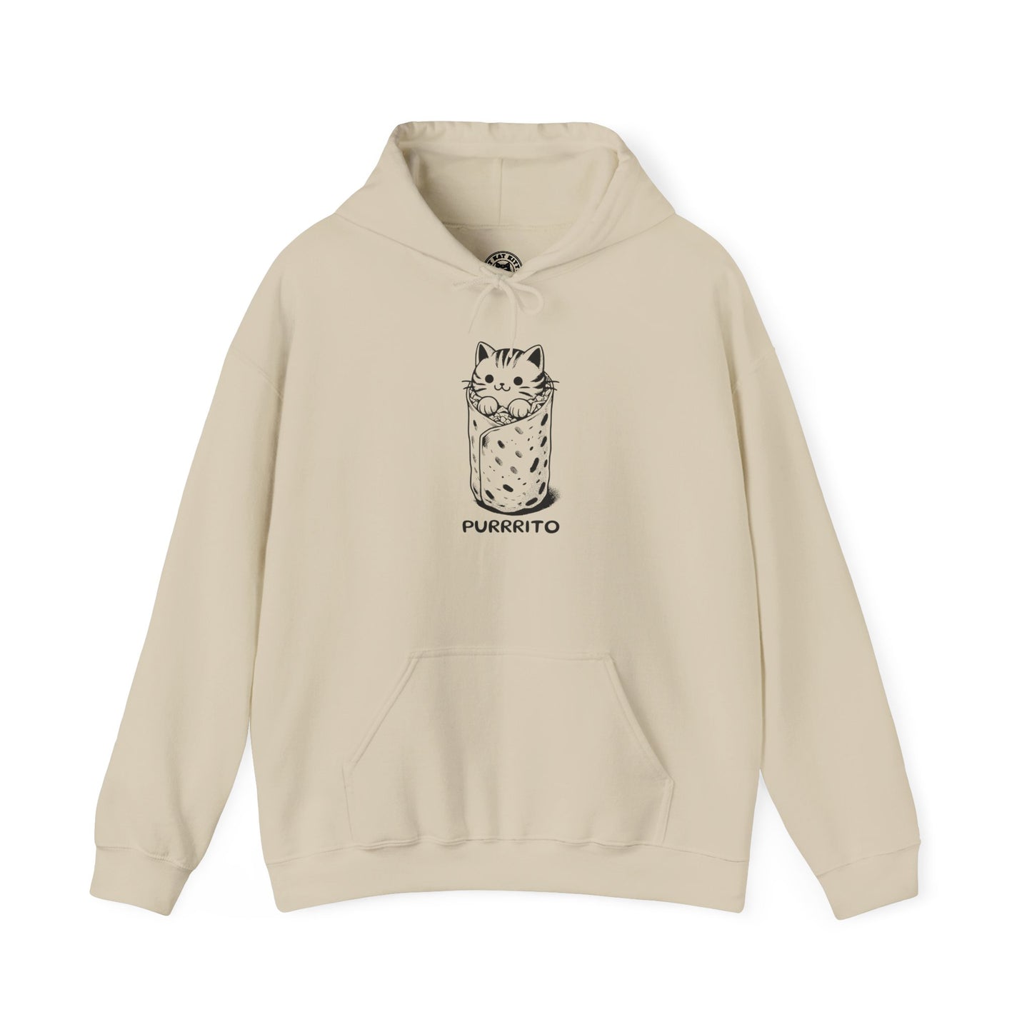 Purrrito - Unisex Heavy Blend™ Hooded Cat Sweatshirt