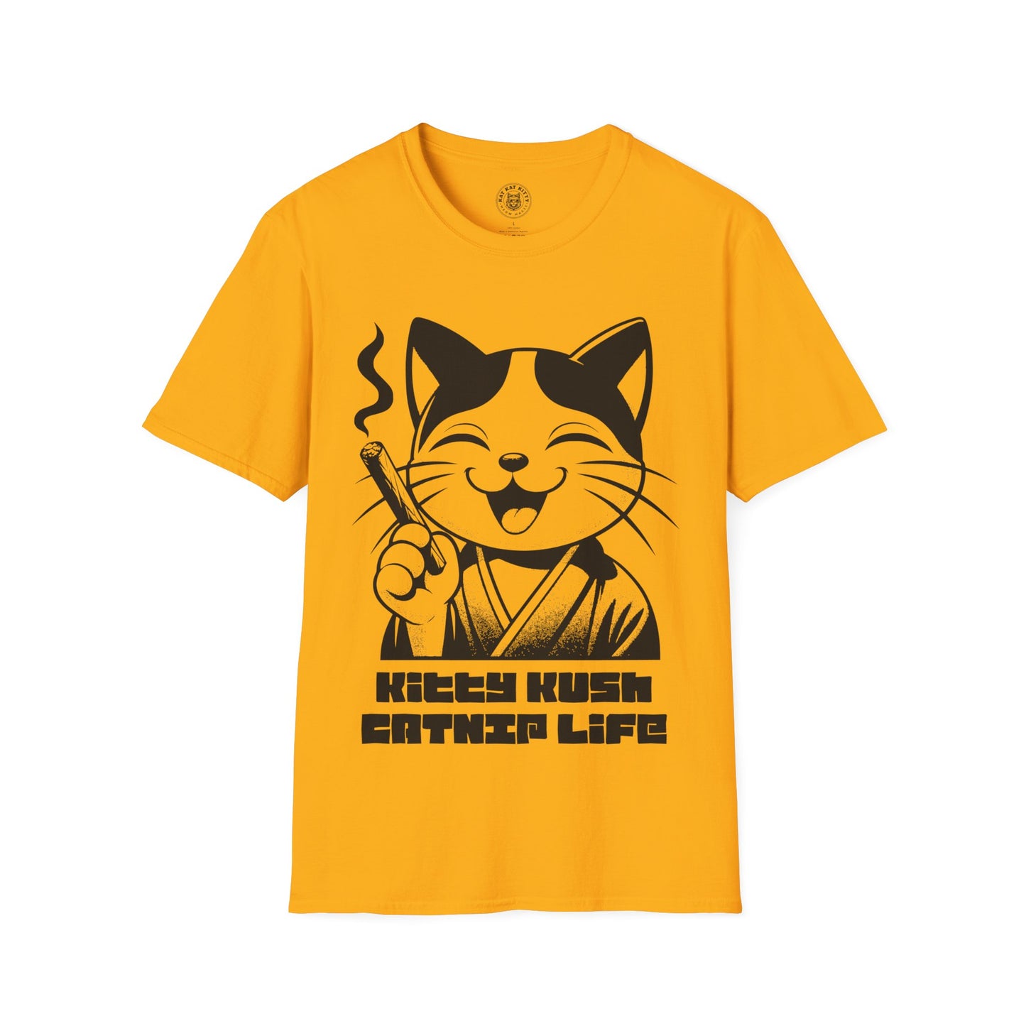 Kitty Kush - Unisex Cat Graphic Tees | Graphic T Shirts