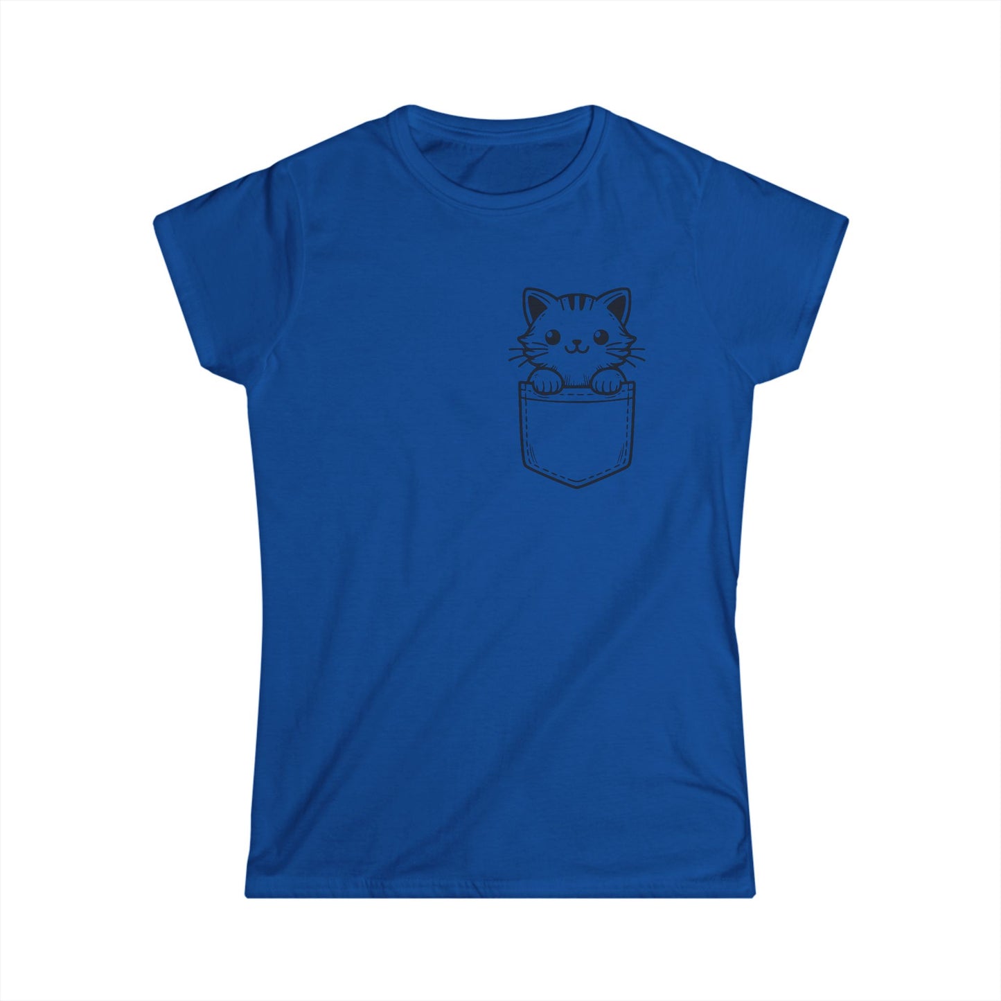 Cat In Pocket 1 - Women's Cat Graphic Tees | Graphic T Shirts