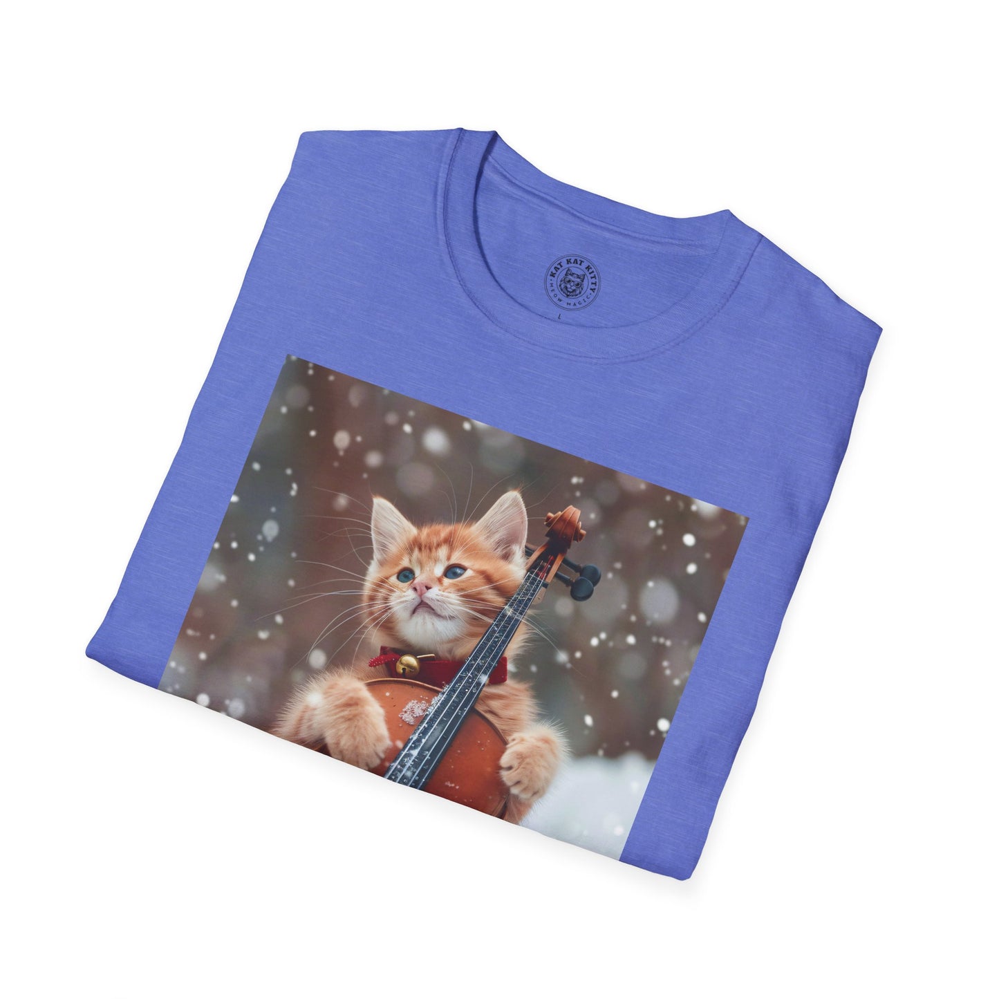 Violinist Cat - Unisex T-Shirt