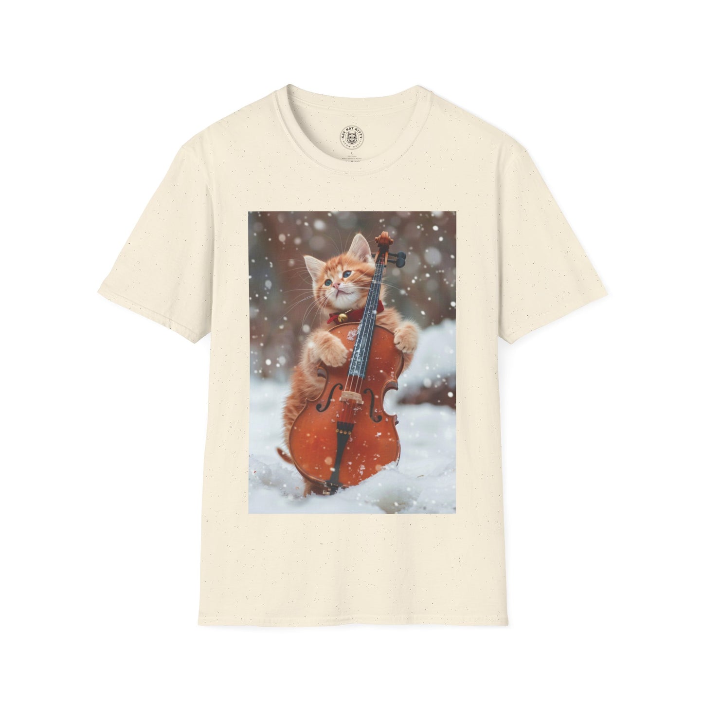 Violinist Cat - Unisex T-Shirt