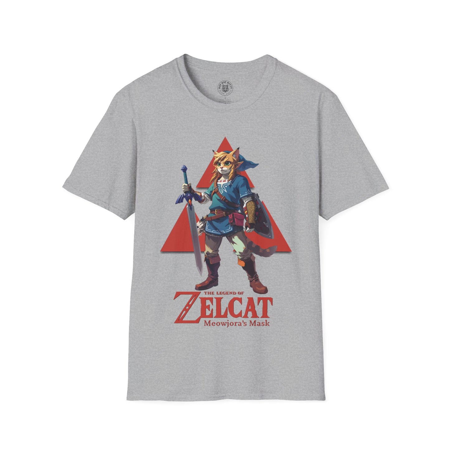 The Legend of Zelcat - Meowjora´s Mask - Unisex T-shirt