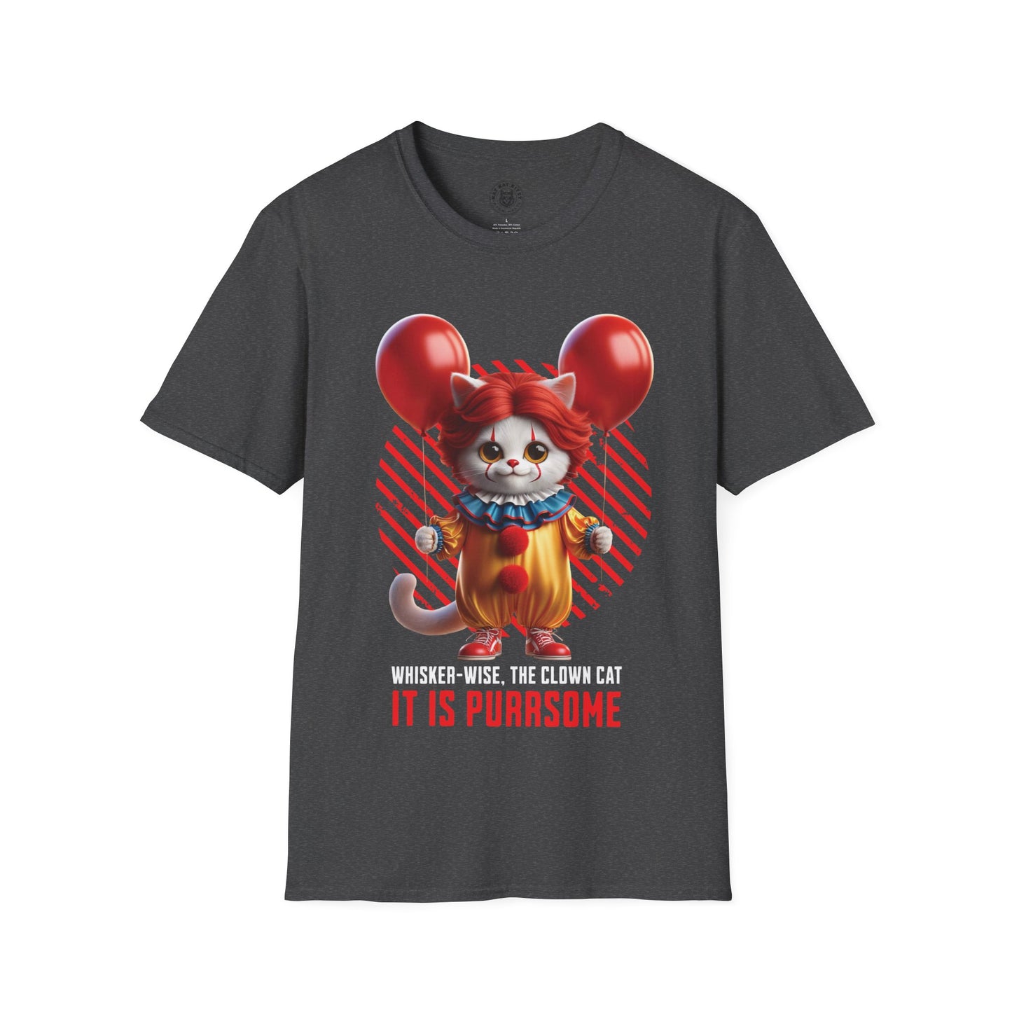 It Pennywise Cat - Unisex Cat Graphic Tees | Graphic T Shirts