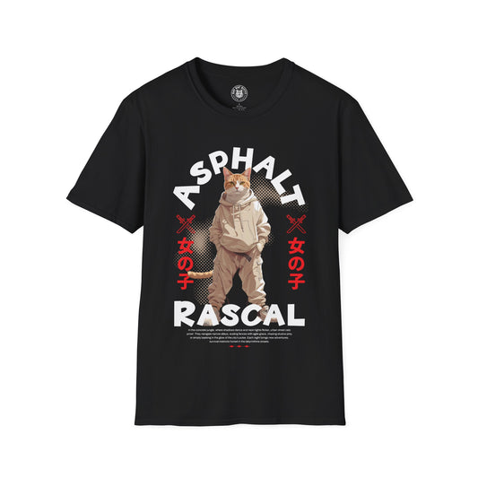 Asphalt Rascal - Unisex Cat Graphic Tees | Graphic T Shirts