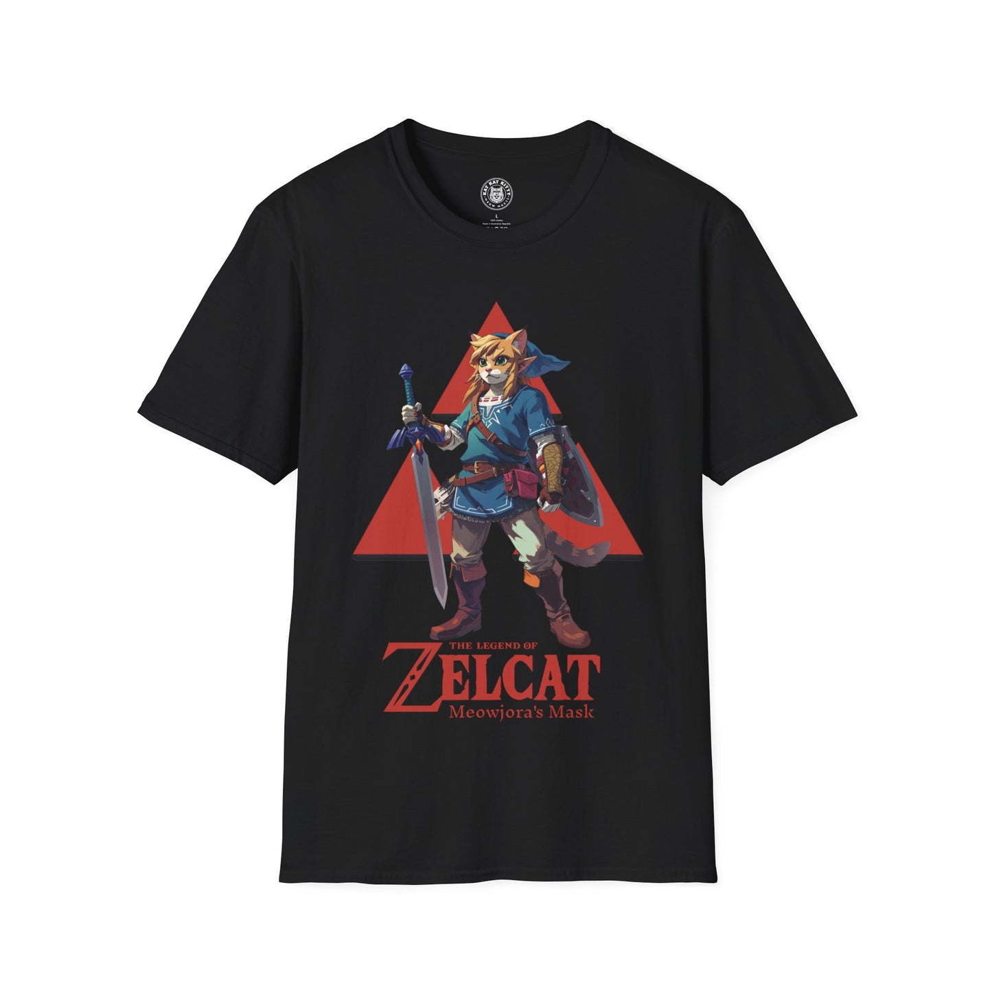 The Legend of Zelcat - Meowjora´s Mask - Unisex T-shirt