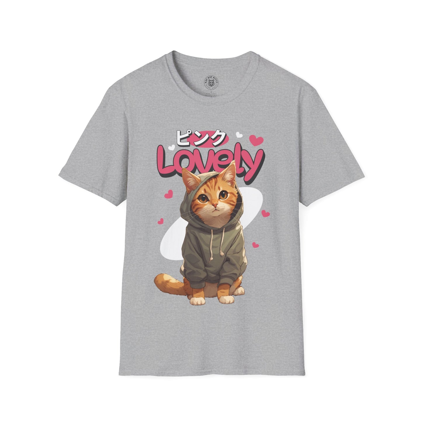 Lovely Cat - Unisex Cat Graphic Tees | Graphic T Shirts