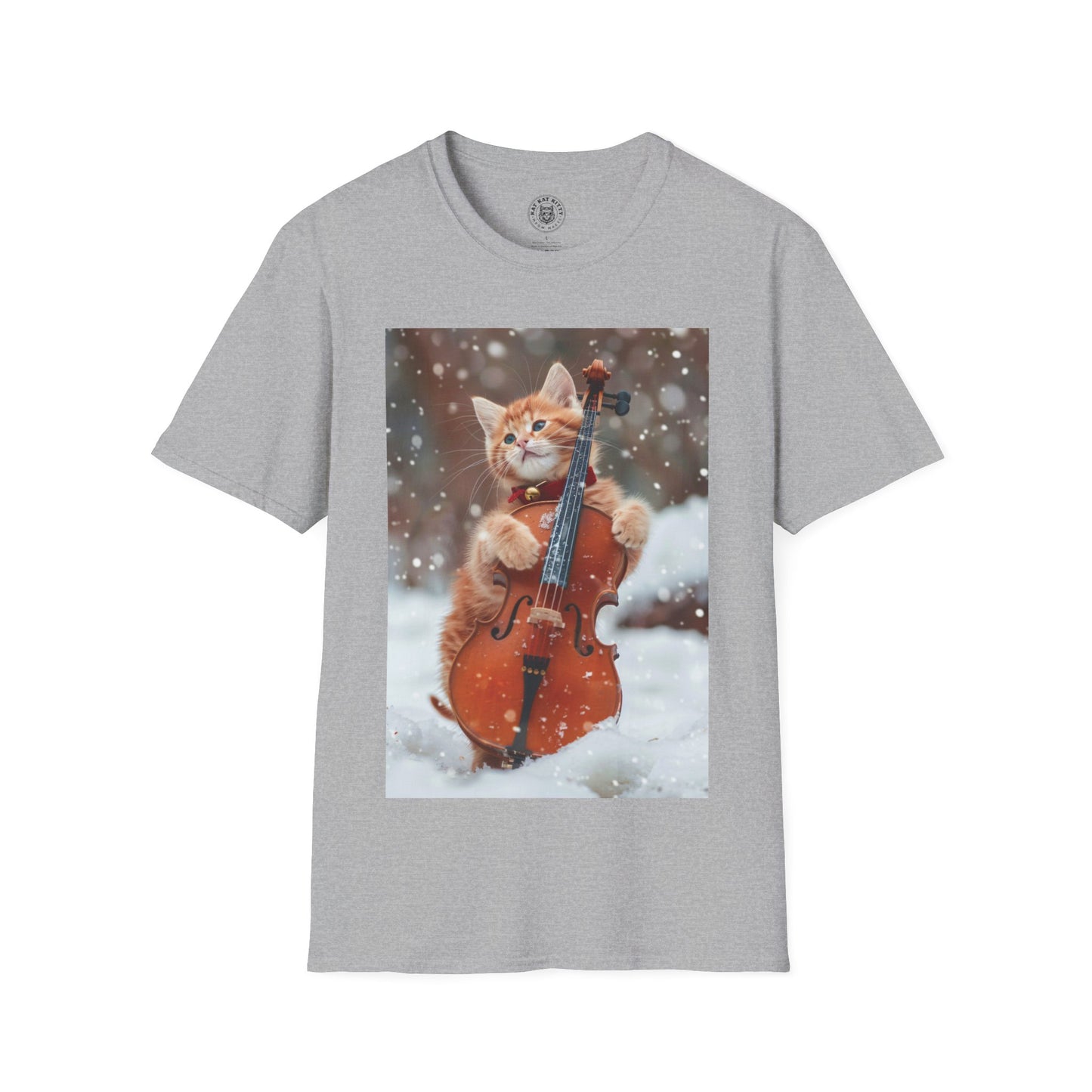 Violinist Cat - Unisex T-Shirt