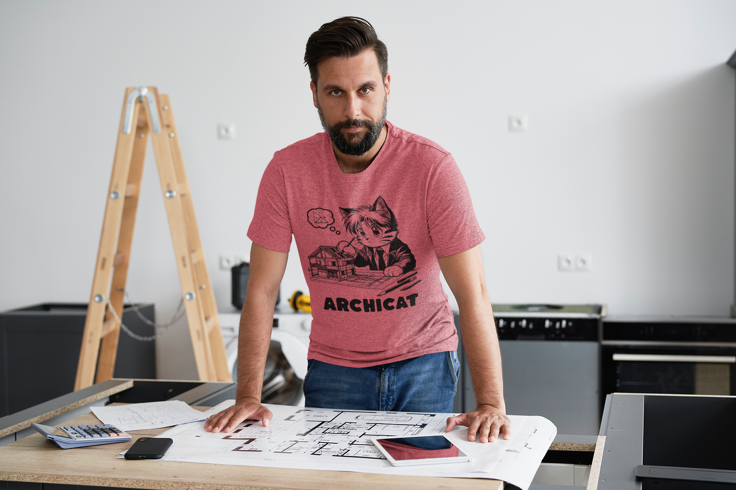 Archicat - Unisex Cat Graphic Tees | Graphic T Shirts