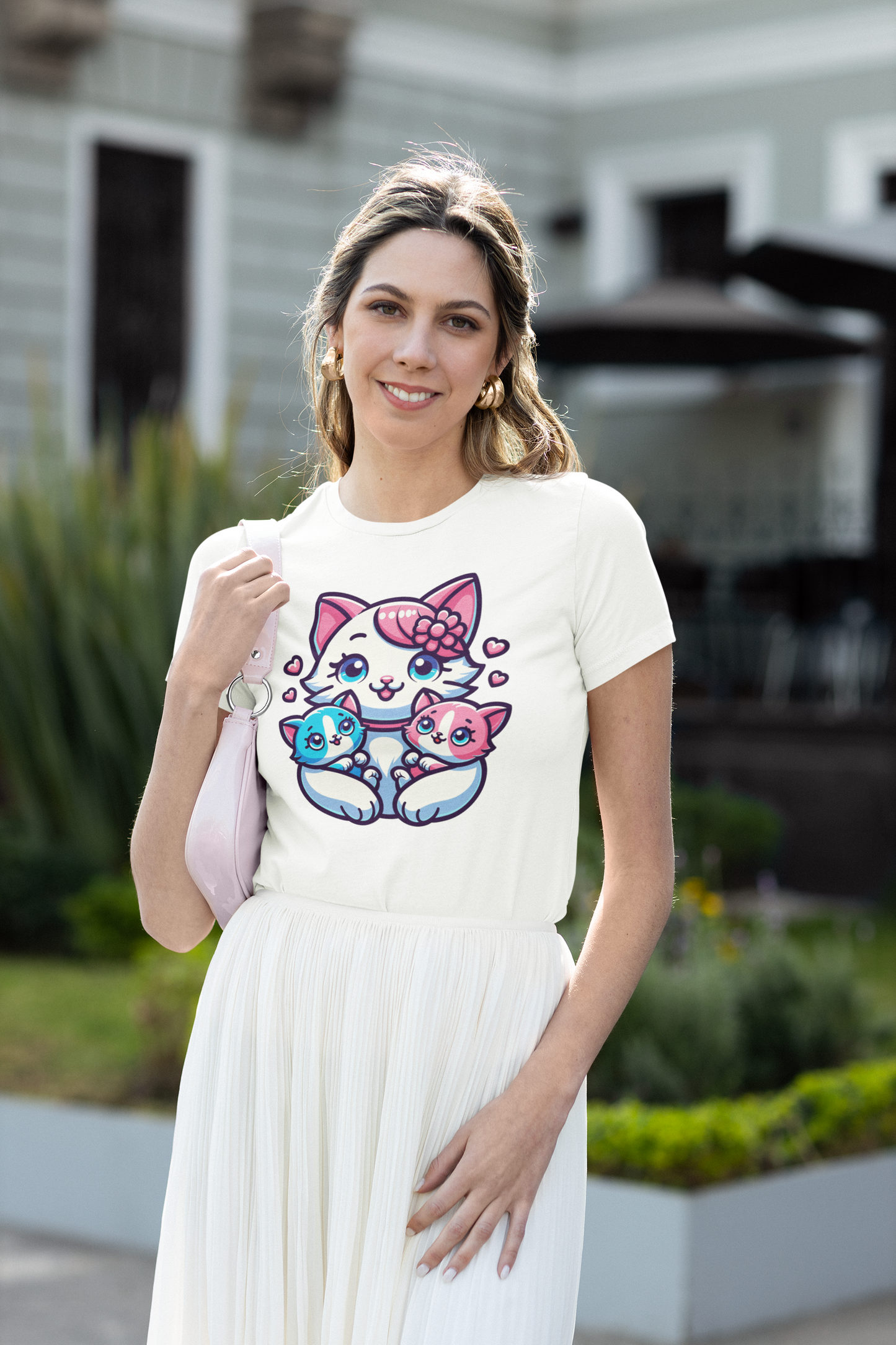 Mom´s Love Always There - Women's Cat Graphic Tees | Graphic T Shirts