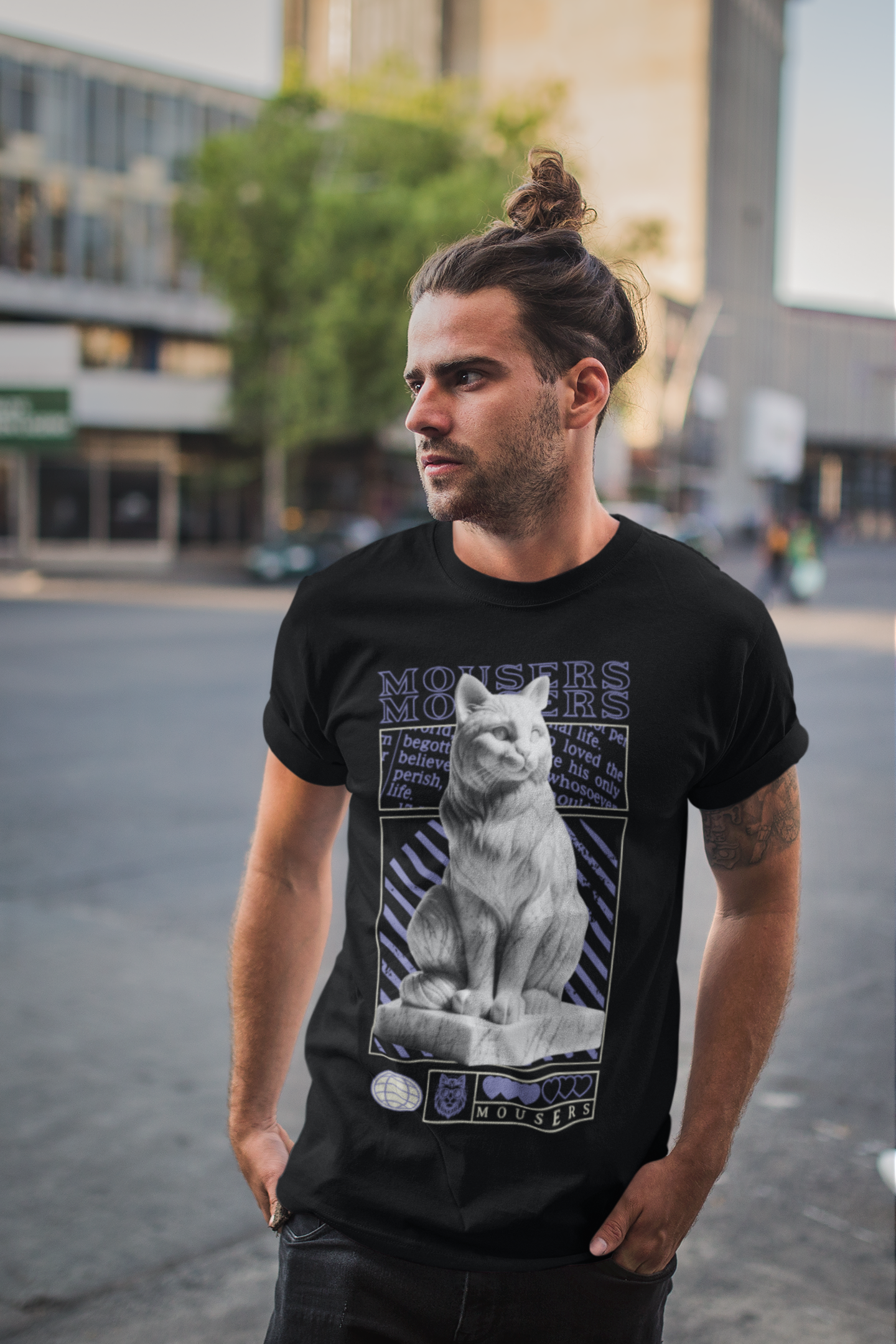 Mousers - Unisex Cat Graphic Tees | Graphic T Shirts