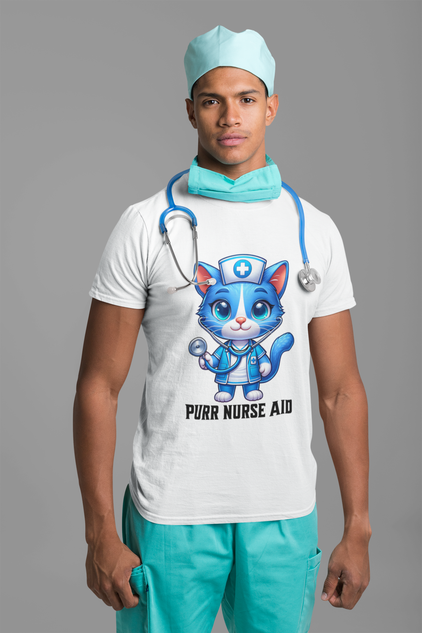 Nurse Aid - Unisex Cat Graphic Tees | Graphic T Shirts